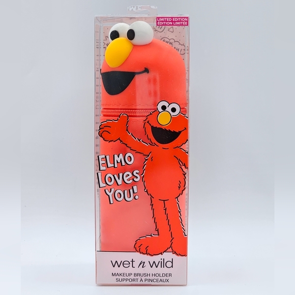 Wet n Wild x Sesame Street Elmo Loves You! Makeup Brush Holder - Picture 2 of 4